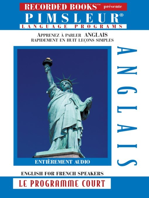 Title details for English for French Speakers by Pimsleur Language Program - Available